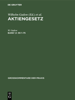 cover image of §§ 1–75